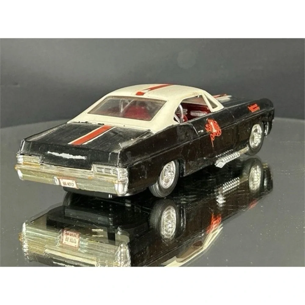 VINTAGE PLASTIC MODEL 1966 CHEVY IMPALA-Unfinished Orig Box